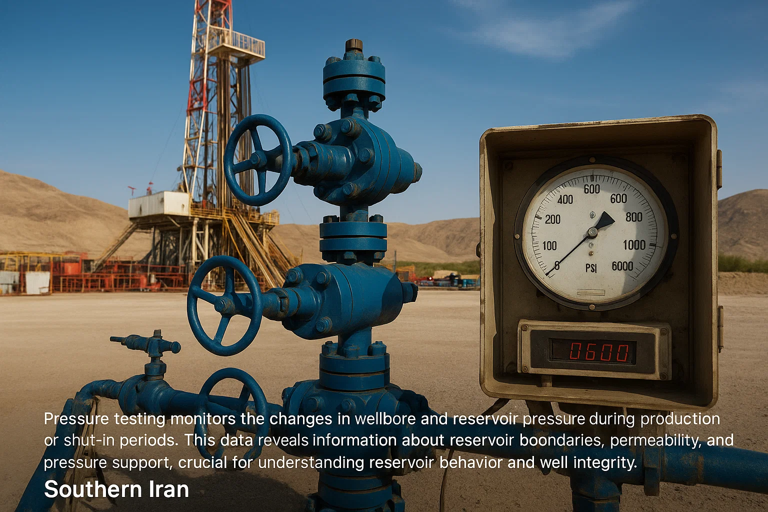 Pressure Testing in Well